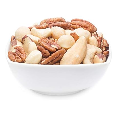 1 x 3kg Fitness Nussmischung mit Cashew Macadamia Pekannuss Paranuss pur ohne Zuckerzusatz salzfrei vegetarisch vegan glutenfrei laktosefrei Cover