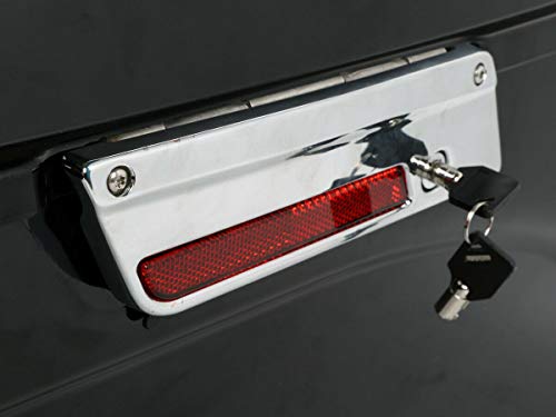 Alforjas duras completas con cerraduras y sello, compatibles con Harley Touring, Softail y Dyna miniatura 6
