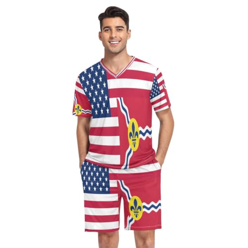 Camisa de pijama para hombre de San Luis Misuri ideal para noches frescas en casa