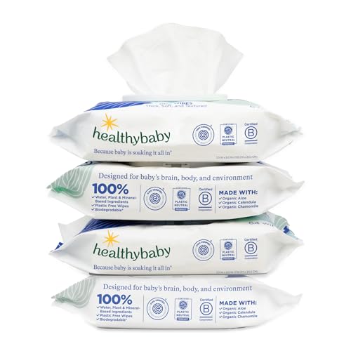 HealthyBaby Our Wet Wipes | EWG Verified Safe |...