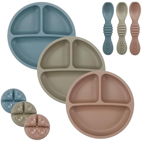 PandaEar Baby Plates and Spoons Set Cover