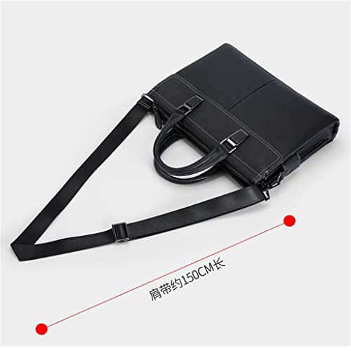 Business Briefcase Fashion Men's Cross Section Shoulder Crossbody Business Bag Laptop Handheld Computer Bag3