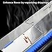 Hisencn Universal Replacement Adjustable Stainless Steel Heat Plate Shield, Heat Tent, Flavorizer Bar, Burner Cover, Flame Tamer for Brinkmann Gas Grill, Heavy Duty, Extends from 11.75
