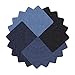 20 Patch Thermocollant Vetement,4 Couleur Thermocollant Couture Jean,100% Coton Patch Tissu Thermocollant Reparation,Diy Tissu Autocollant Reparation,Renfort Genoux Enfant pour T-Shirt Jeans Sacs Jupe