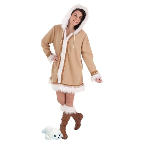 Disfraz de Esquimal para Hombre y Mujer (Mujer (L))