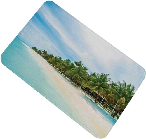 Mт̓̊C փ}bg V[ȃr[`ƊC 50x80cm Lb`}bg EOp oX}bg R[xxbg RRibcq̖؂ƊC̃GL]`bNȓyn