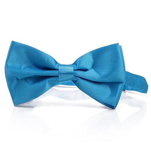 Juego de corbata y tirantes para hombre en azul cielo miniatura 3