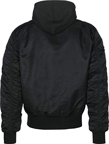 Alpha Industries MA-1 D-Tec SE Bomberjacke für Herren Black/Orange – Ansicht 5