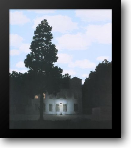 Lâ€™Empire Des Lumieres (Empire Of Light) 15x18 Framed Art Print by Magritte, Rene