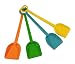 Kids Beach Sandbox Durable Plastic Toy Shovels - Set of 4
