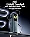 VENTION Power Bank 27000mAh 200W, batería externa carga rápida Con pantalla digital y Emoji, Cable USB-C integrado, 2× USB-C + USB-A, para MacBook Pro, iPad, Dell/HP, iPhone 17/16/15, Galaxy