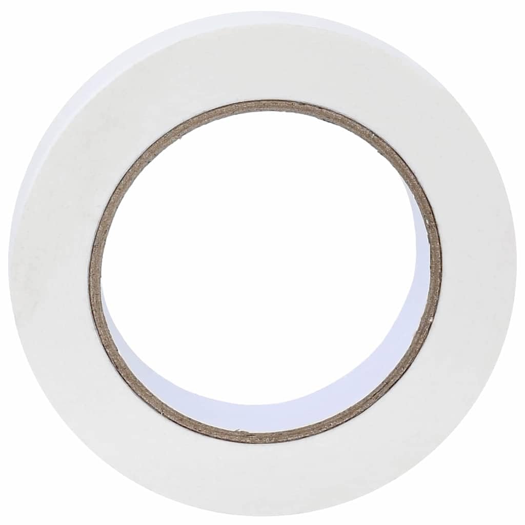 Malerklebebänder 6 Stück Weiß 19 mm x 50 m Papier, Malerkrepp Abdeckband für Innen und Außen, rückstandsfrei, scharfe Kanten bei Renovierung an Wand, Boden, Tür, Fenster
