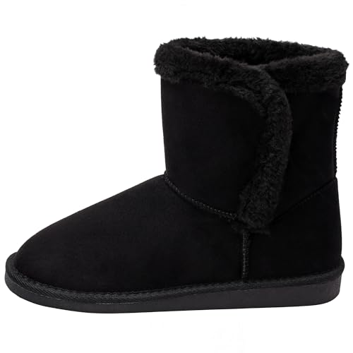 Alpine Swiss Mindy Faux Shearling Boots