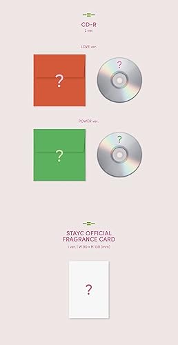 Miniatura 4 de Dreamus STAYC -WE Need Love Love ver. (3er álbum individual) Álbum+Beneficios limitados de preventa+Regalo culturecoreano (pegatinas decorativas,