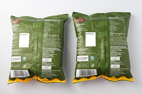 Image of Cafe Coffee Day- Spinach Nachos with Italian Herbs | Crispy Spinach Corn Snacks | Nacho Chips | Flavored Nachos | Crispy Snacks (Pack of 6, 40 gms Each)