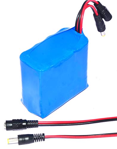 Image of MAENT 14.8V Li-ion 18650 Lithium ion Rechargeable Battery Pack 4S2P 16.8V Battery Pack for Solar Light Project Work Industrial Equipment (6000 mah)