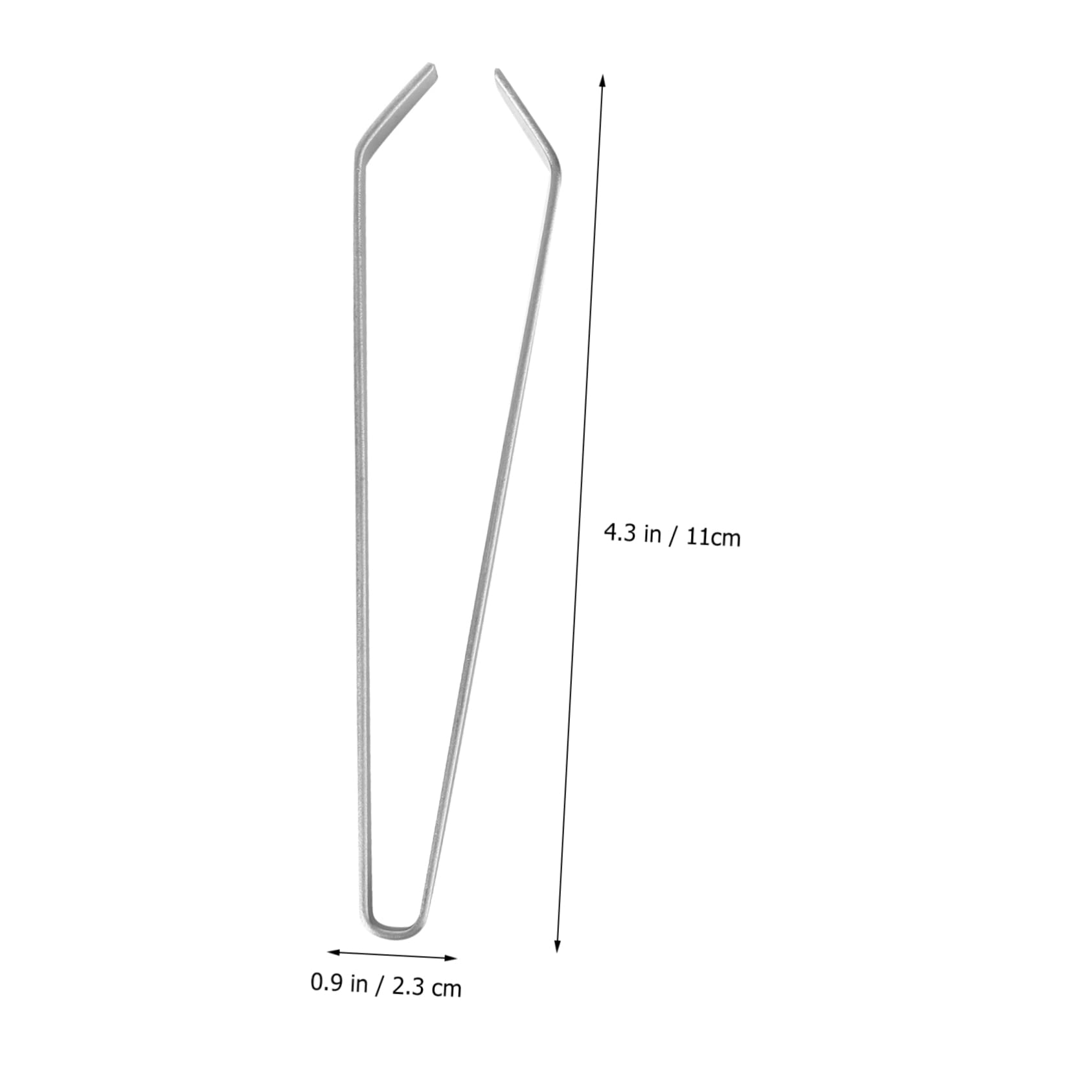 SOLUSTRE 403 Stainless Steel Fish Bone Tweezer Remover Seafood Tool for Easy Fish Bone Removal and Meat Hair User Friendly Design for Kitchen Use