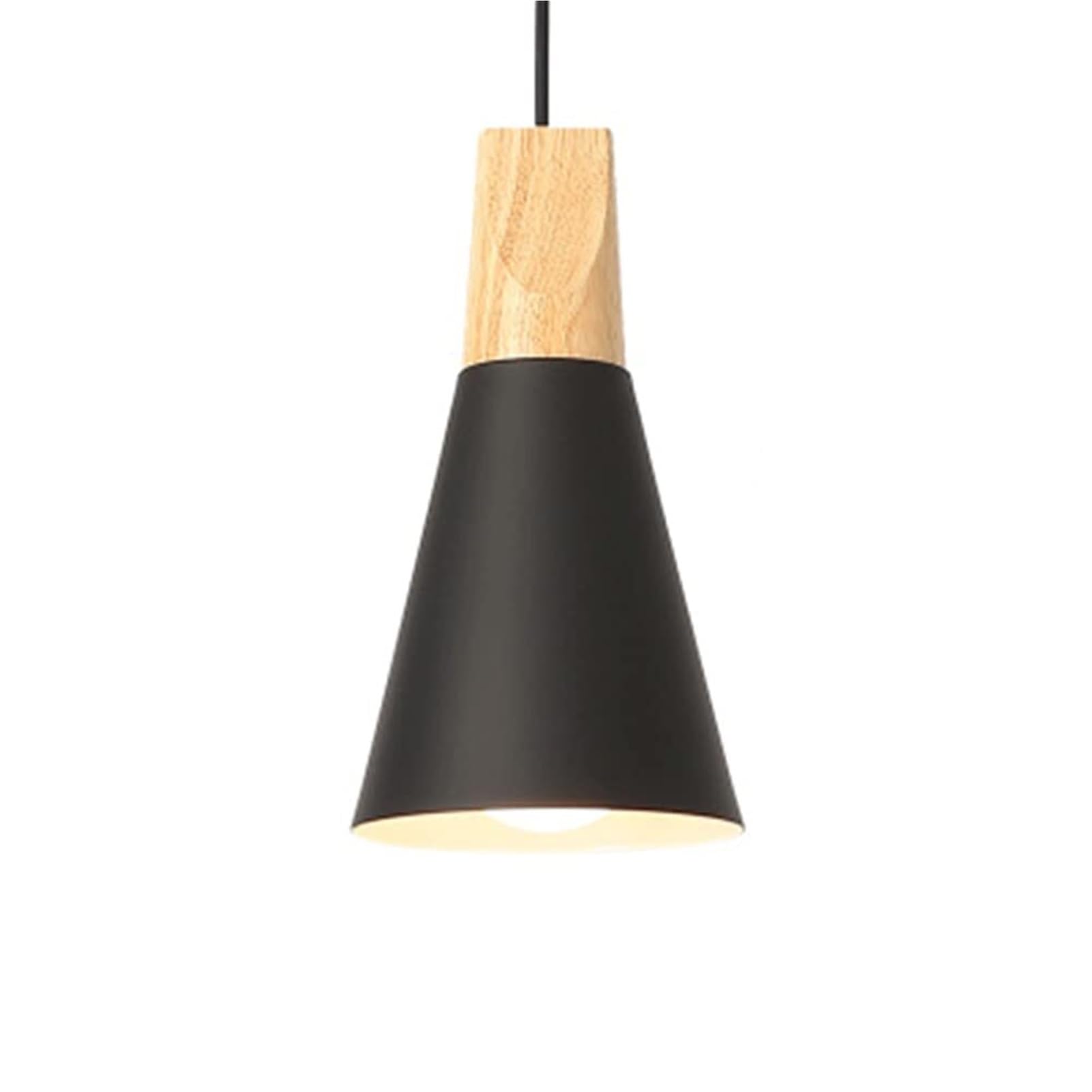 HUAYUSEDF Modern Metal Pendant Lamp Chandelier Hanging Lighting Ceiling Fixture E26 E27 for Dining Room Restaurant Bar Shopping Mall(A Dark,14cm)
