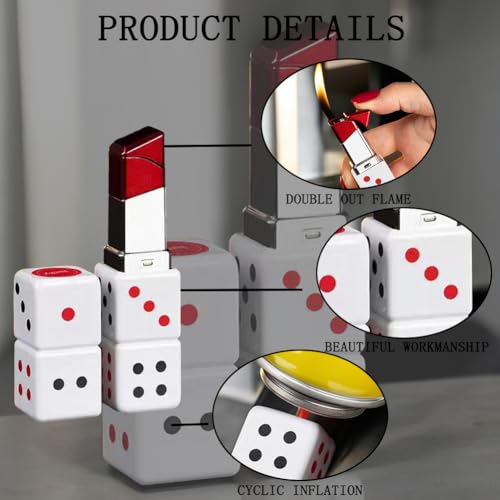Encendedor con diseño de lápiz labial FOBOXCHD miniatura 3