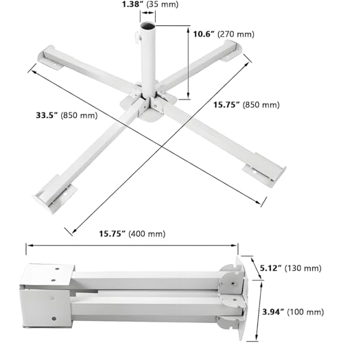 La Mejor Selección de Bases y soportes para sombrillas para comprar hoy. 5 Imagen adicional