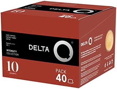 Delta Q Qalidus Coffee Pods for Delta Q Machines, 40 Capsules (XL Pack)