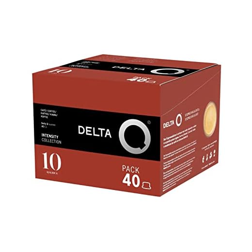 Delta Q - Pack XL Qalidus 40 Cápsulas - Intesidad Alta - 40 Cápsulas
