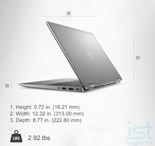 Image of Dell Latitude 7450 7000 Business AI PC Laptop (14 inch FHD+, Intel 16-Core Ultra 7 165H (> i7-1355U), 16GB DDR5, 1TB SSD), Thunderbolt 4, QHD IR Webcam, Wi-Fi 7, Win 11 Pro, Prev-Gen Dell Pro 14 Premium