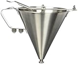 Winco Stainless Steel Confectionery Funnel with 3 Nozzles Medium