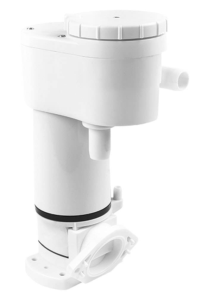 Compass Elektrischer Toiletten-Umrüstsatz I Einfache Umwandlung I Flexibel & Sparsam I Effizientes Spülen I Leichte Installation