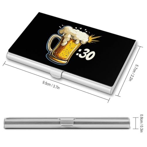 Beer Thirty Patricks Day Irish Business Card Case Pocket Card Holder Slim Card Wallet for Men Women2
