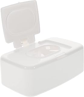 TOYANDONA Caixa De Armazenamento Recipiente Com Tampa Toalhitas Removedor De Maquilhagem De Viagem Dispensador De Viagem Porta Toalhitas Húmidas Recipiente Para Toalhitas De Fraldas Caixa