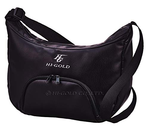 ハイゴールド カジュアルショルダーバック ブラック 幅35cm×高さ26cm×奥行16cm 合成皮革 HB-CSBL
