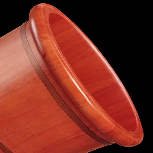 Spa de pies de madera maciza con masaje y sauna miniatura 4