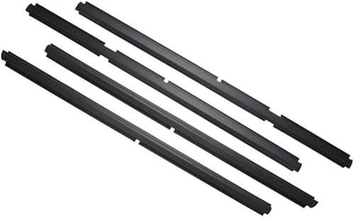 Miniatura 6 de Kit de burlete exterior de barrido de ventana compatible con Jeep Grand Cherokee 1999-2004 de 4 puertas delanteras y traseras 55135879AF,
