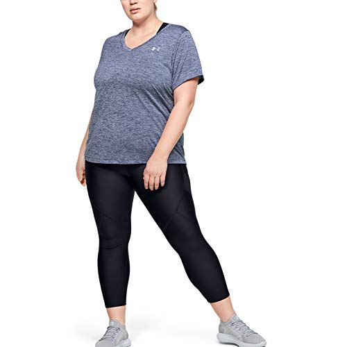 Image of Under Armour Plus Size Tech Solid Short Sleeve V-Neck