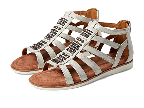 Cobb Hill Zion Gladiator Sandales pour femme, Taupe Métallisé Synthétique, 36.5 EU