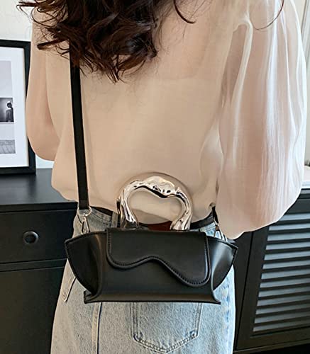 Image of Small Silver Bag Crossbody Bags Satchels Y2K Evening Bags Handbag for Women Hobo Bags Shoulder Bags Tote Bag for Women 2026