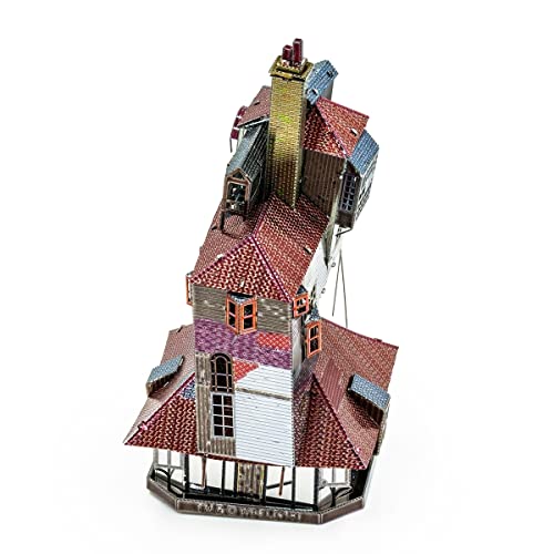Metal Earth Fascinations Harry Potter The Burrow in Color 3D Metal Model Kit Bundle with Tweezers - Image 5