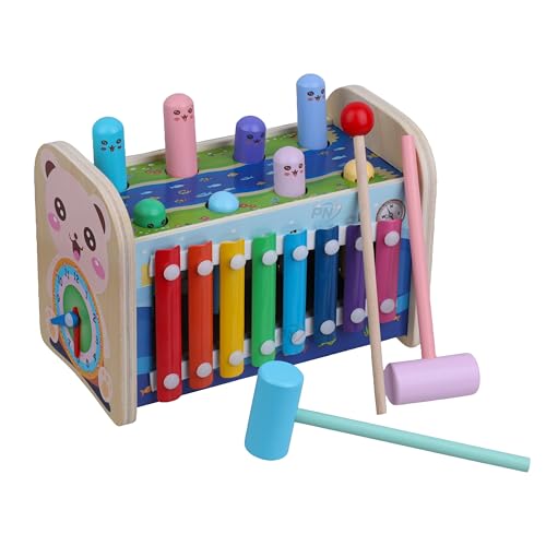 Image of Number Enlightenment Wooden Toy Train for Toddlers - Animal, Transportation, Fruit, Color Recognition Early Education Blocks (Toy Model 9)