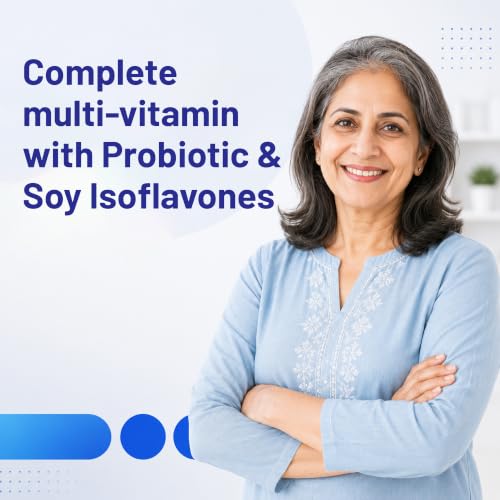 Image of Pure Nutrition Multivitamin for Women 50+ | Multivitamin Tablets with Zinc, Iron & Magnesium | 50 Plus Senior Adult Formula | Supports Heart, Brain, Bone & Joint Health | 60 Veg Tablets