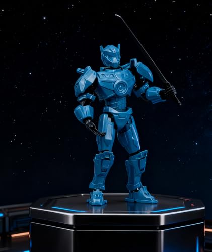 Image of INOCEAN Action Figure, Dummy 13 Action Figure Toys, 3D Printed Action Figures, Fully Articulated Robot Toy, High Degree&Freedom Action Figures, 3D Printed Toys for Desktop Decor&Game Lovers