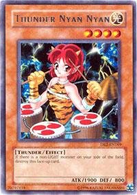 OHA-nyan Amazon.com: Yu-Gi-Oh! - Thunder Nyan Nyan (DB2-EN169) - Dark