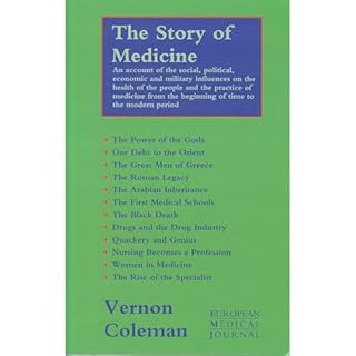 Story of Medicine Audiolibro Por Dr Vernon Coleman arte de portada