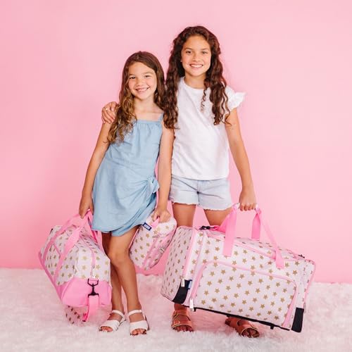 Image of Wildkin Kids Weekender Duffel Bag - Carry-On Size for School, Travel, & Sleepovers