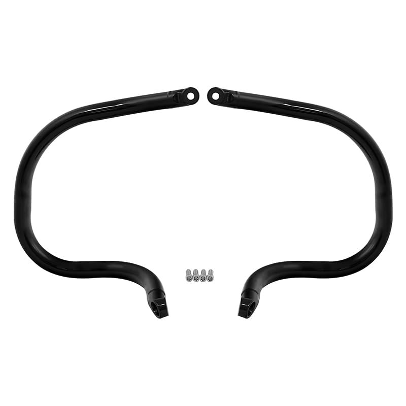 Crash bar Indian Super Chief 2023, cadre protection avant moteur moto noir
