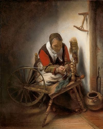 Peinture Nicolaes Maes decoration murale salon chic et chaleureux