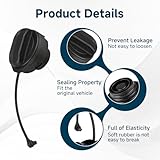 UIHRLM Fuel Cap, Plastic Waterproof and Dustproof Petrol Cap Replacement Compatible with Audi A4, A6, A8, Golf, Jetta, Fuel Gas Caps Automotive Accessories for Cars Suvs Trucks 1J0201550A - Image 4