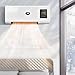 Climafy Klimaanlage Climafy Tragbare Klimaanlage Mini Split AC/Heizsystem Wandmontage Mobile Air Window AC Einheiten mit Kühl- und Lüfterfunktionen (A)