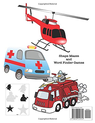 FIRST RESPONDER: Kids Activity Book - Image 2