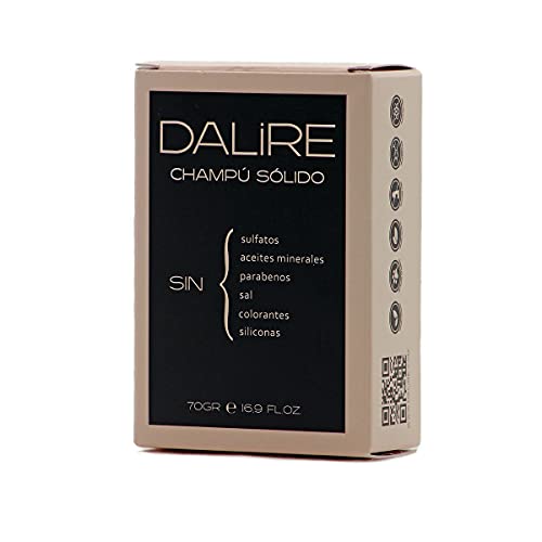 Champú SOLIDO Sin sulfatos 70GR - DALIRE Cover